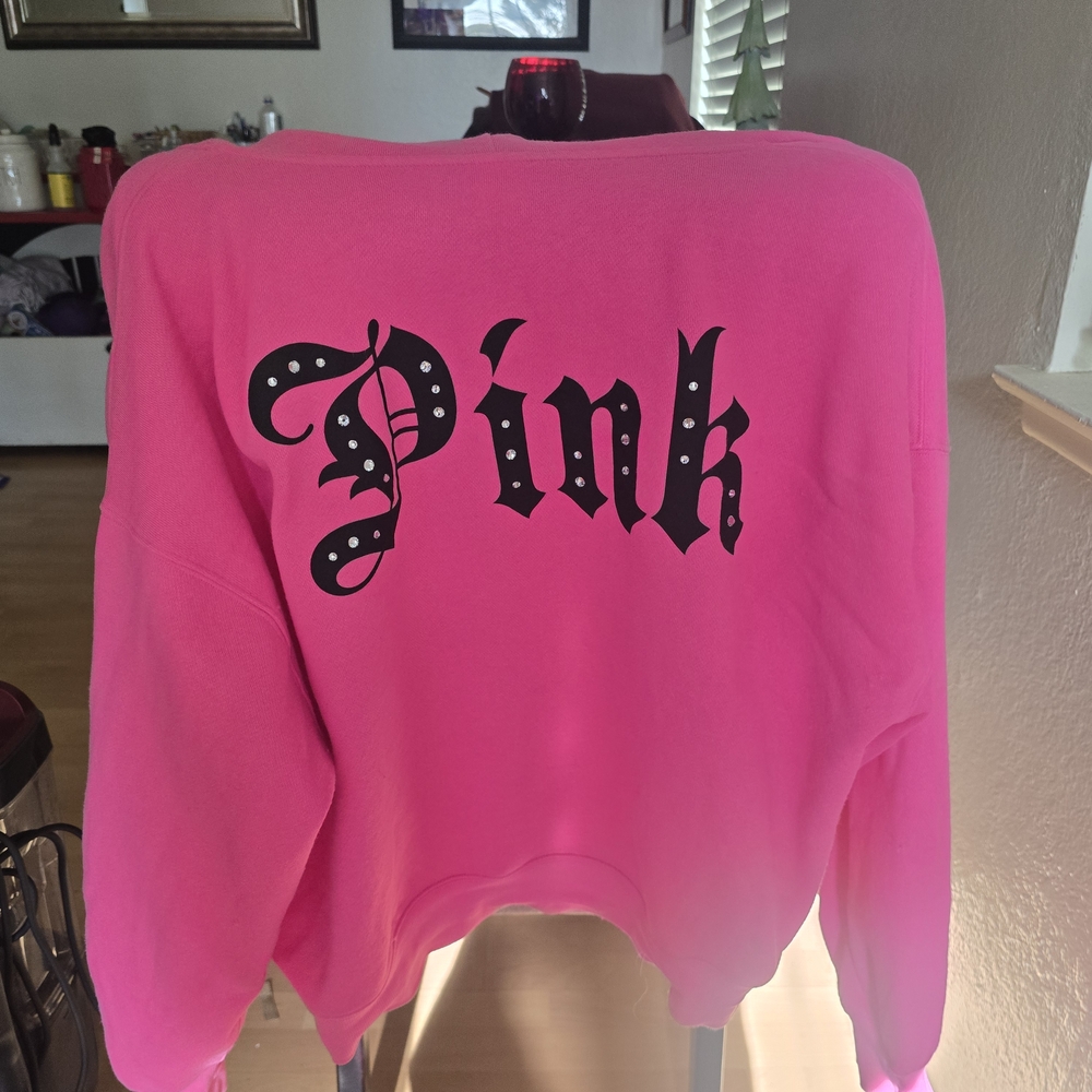 PINK Victoria's Secret Bright Pink Sweater